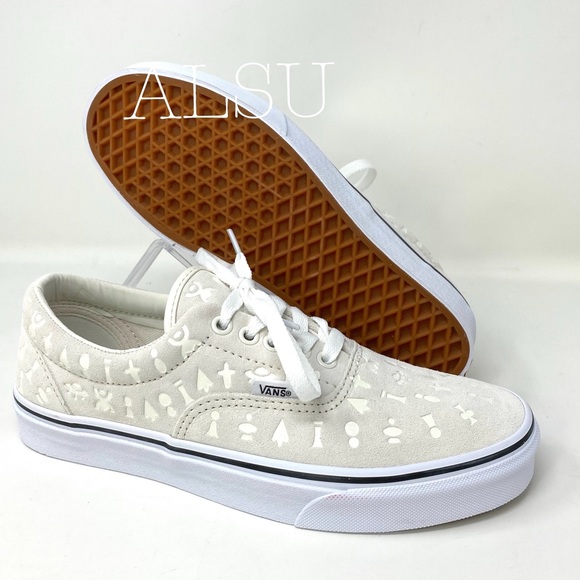 🌿Sale🌿 VANS Era Area 66 Suede White Off AUTHENTIC Women's Size VN0A4BV4TGL - Picture 3 of 9